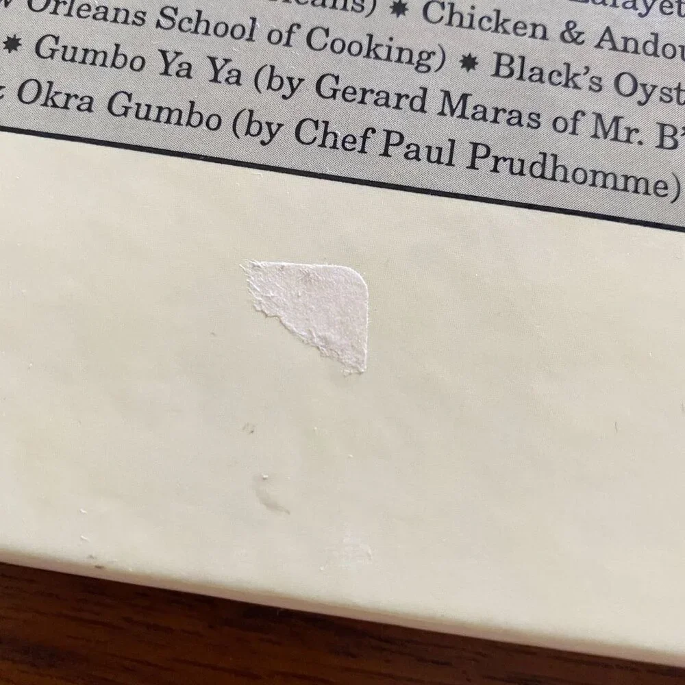 The Louisiana Gumbo Cookbook Cajun Bea Floyd Weber HB 1993 recipe book